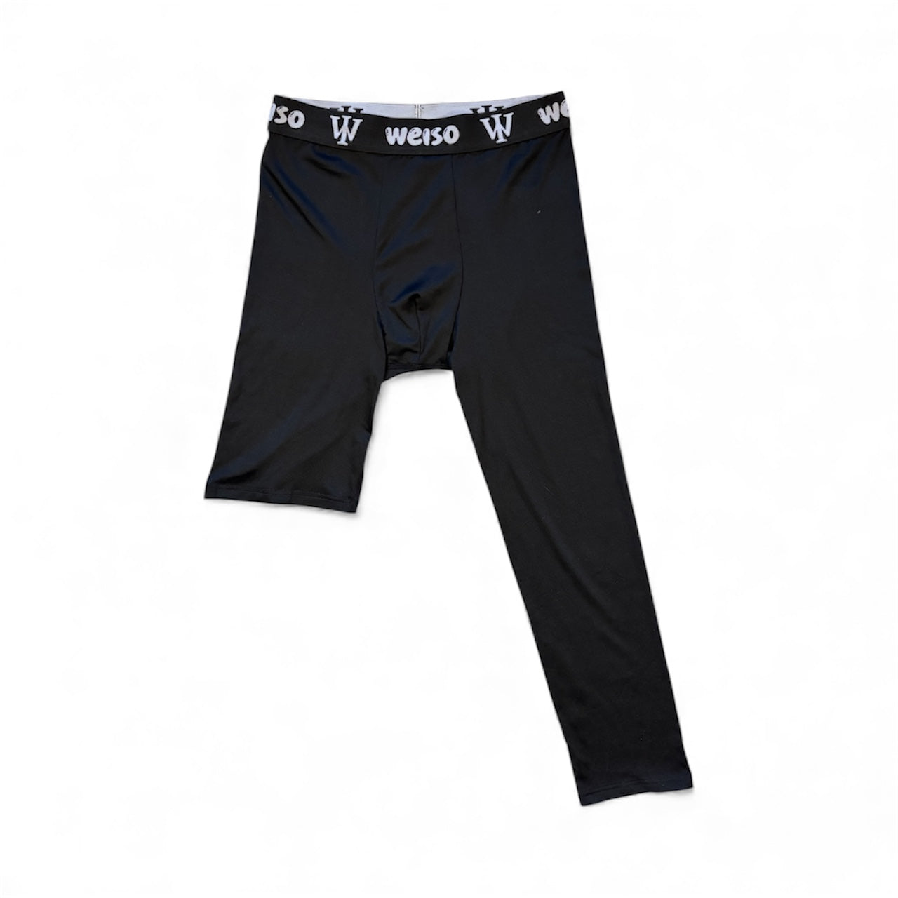 ONE LEG COMPRESSION PANTS (BLACK)