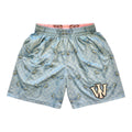 PINK & BLUE MAMBA REVERSIBLE SHORTS
