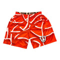 RED & MOCHA REVERSIBLE SHORTS