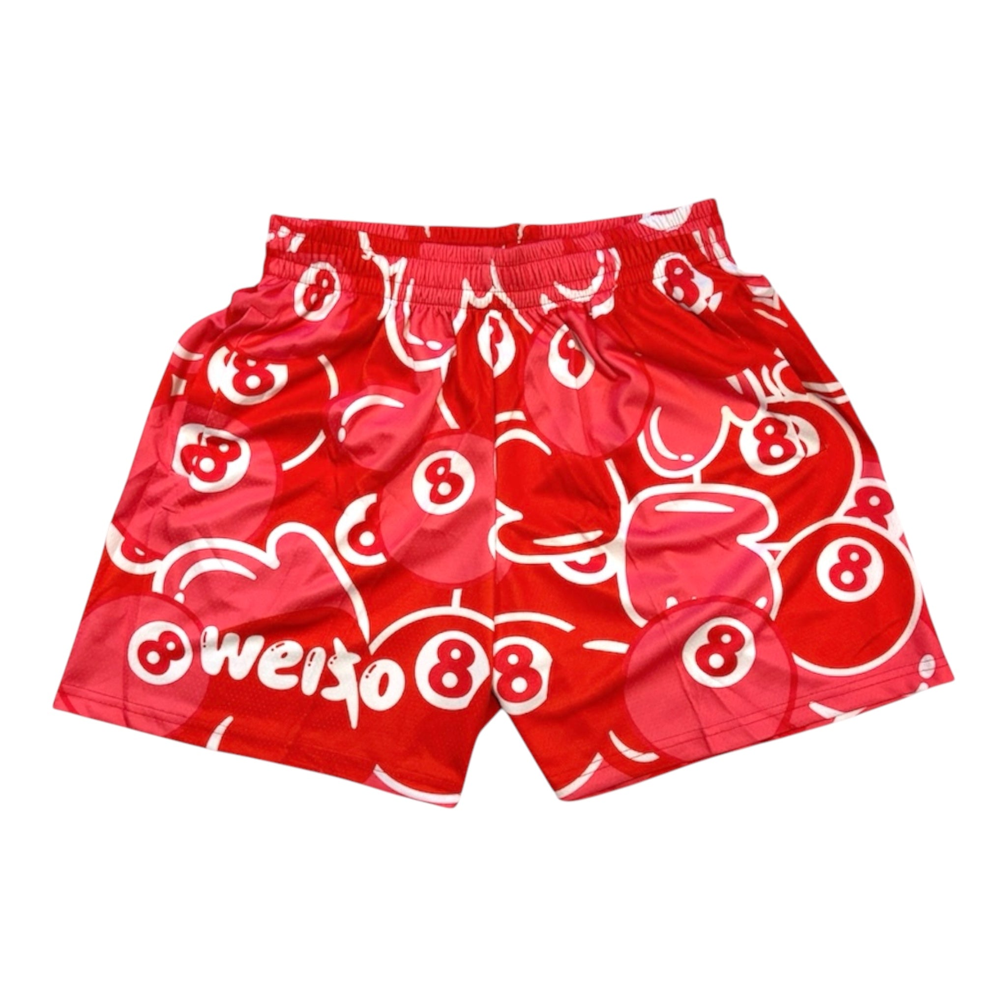 RED 8 BALL SHORTS