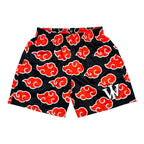 BLACK & RED CLOUD REVERSIBLE SHORTS