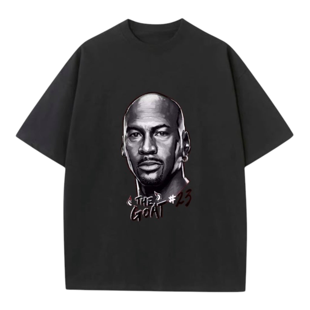 MJ GOAT SHIRT (BLACK)