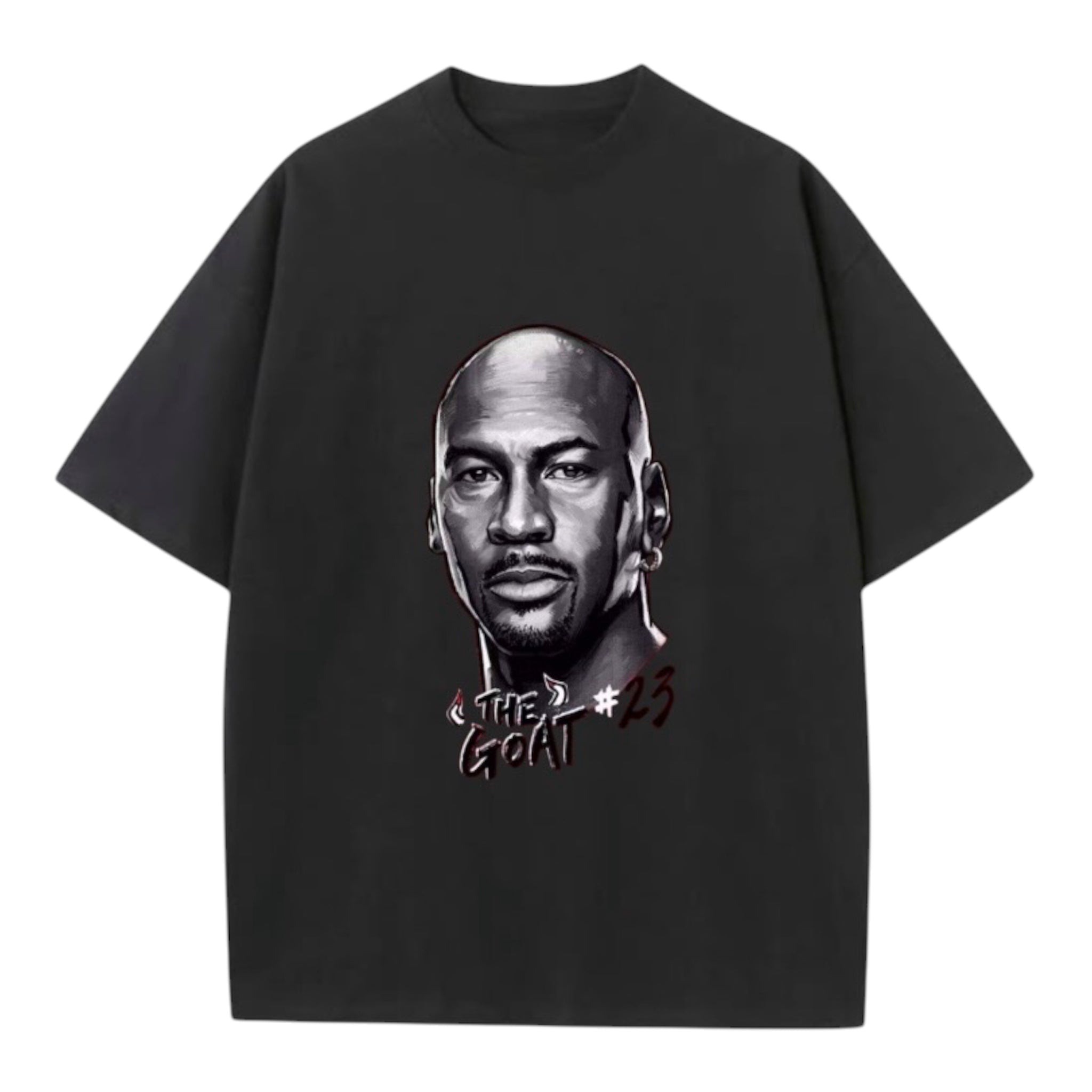 MJ GOAT SHIRT (BLACK)
