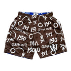 BROWN & DARK BLUE ISO REVERSIBLE SHORTS