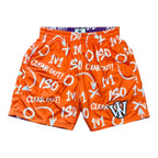 ORANGE & PURPLE ISO REVERSIBLE SHORTS
