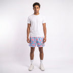 PINK & BLUE CLOUD REVERSIBLE SHORTS