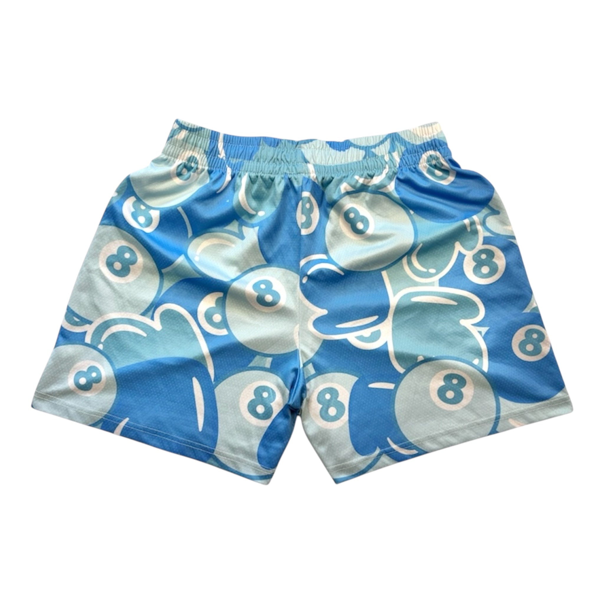 BLUE 8 BALL SHORTS