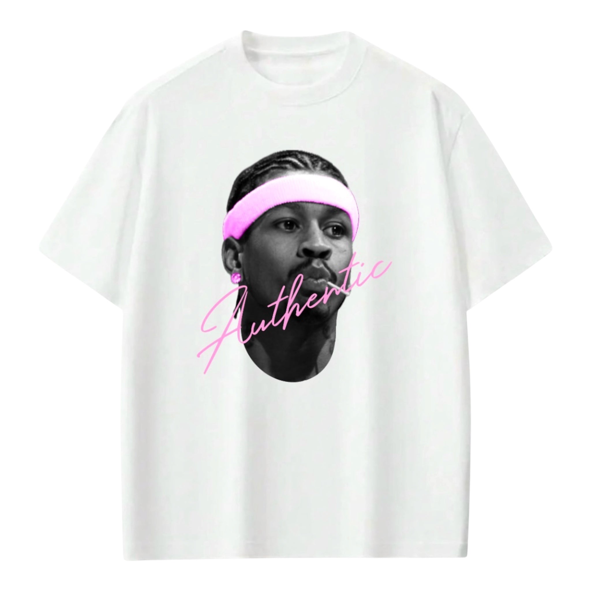 AI SHIRT (WHITE & PINK)