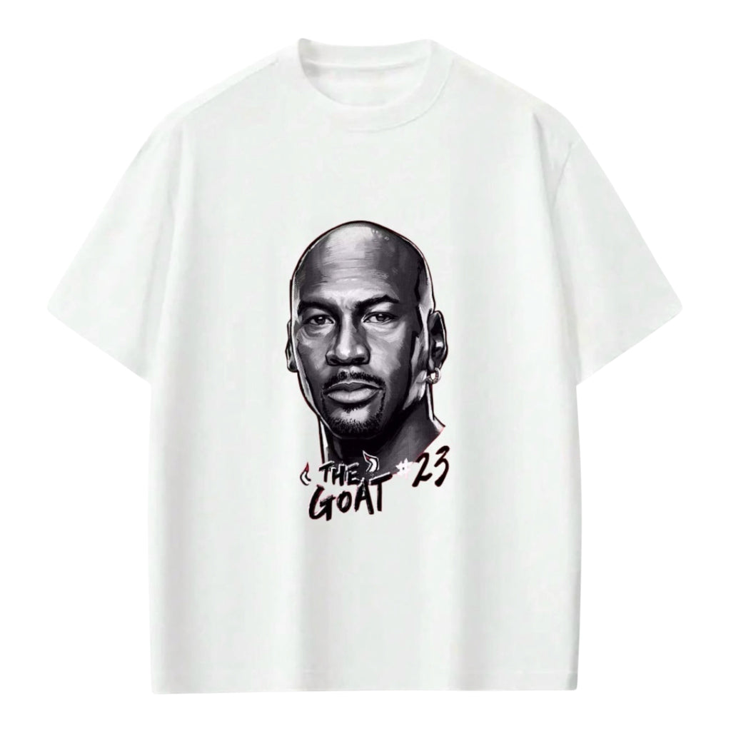 MJ GOAT SHIRT (WHITE)