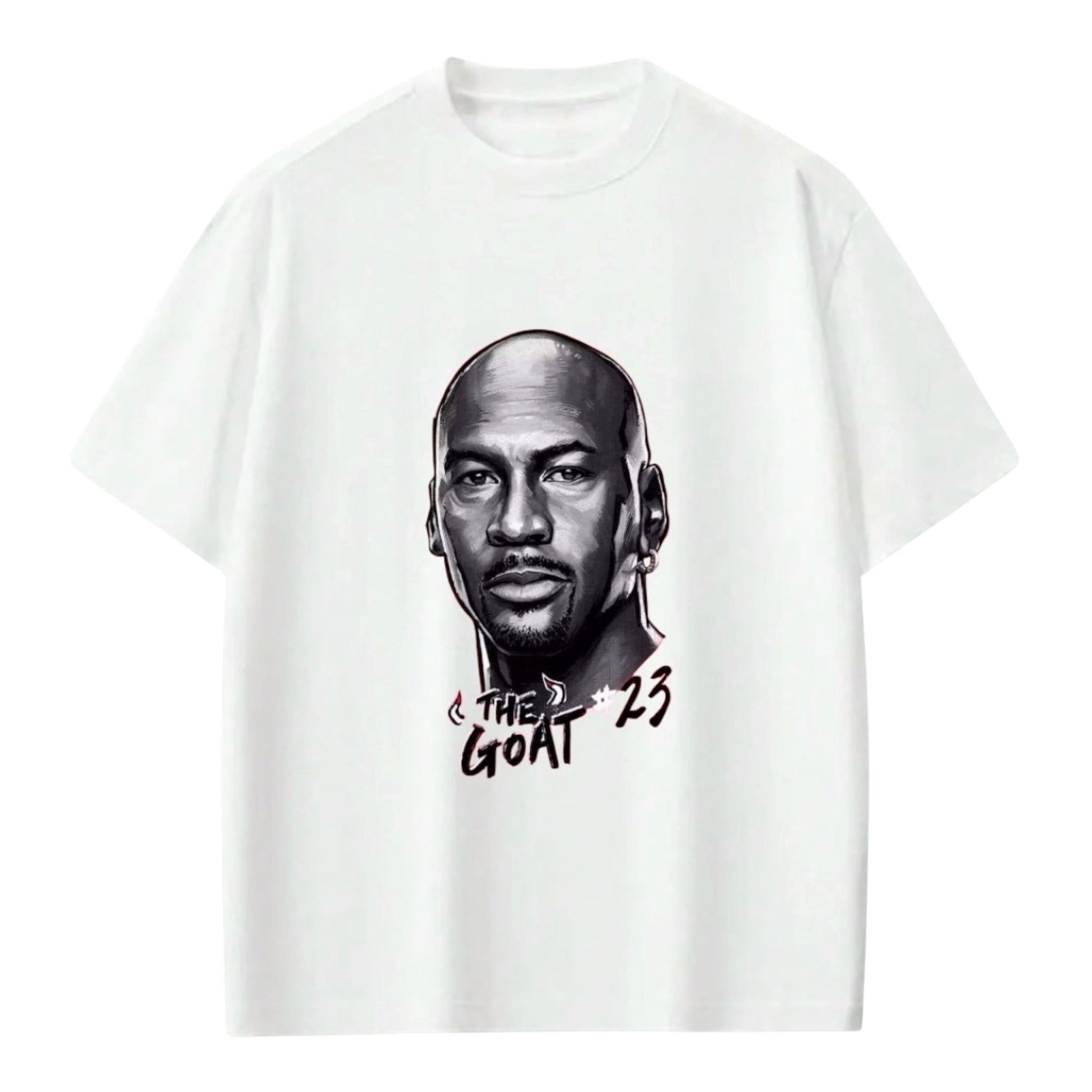 MJ GOAT SHIRT (WHITE)