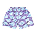 PURPLE & BLUE CLOUD REVERSIBLE SHORTS