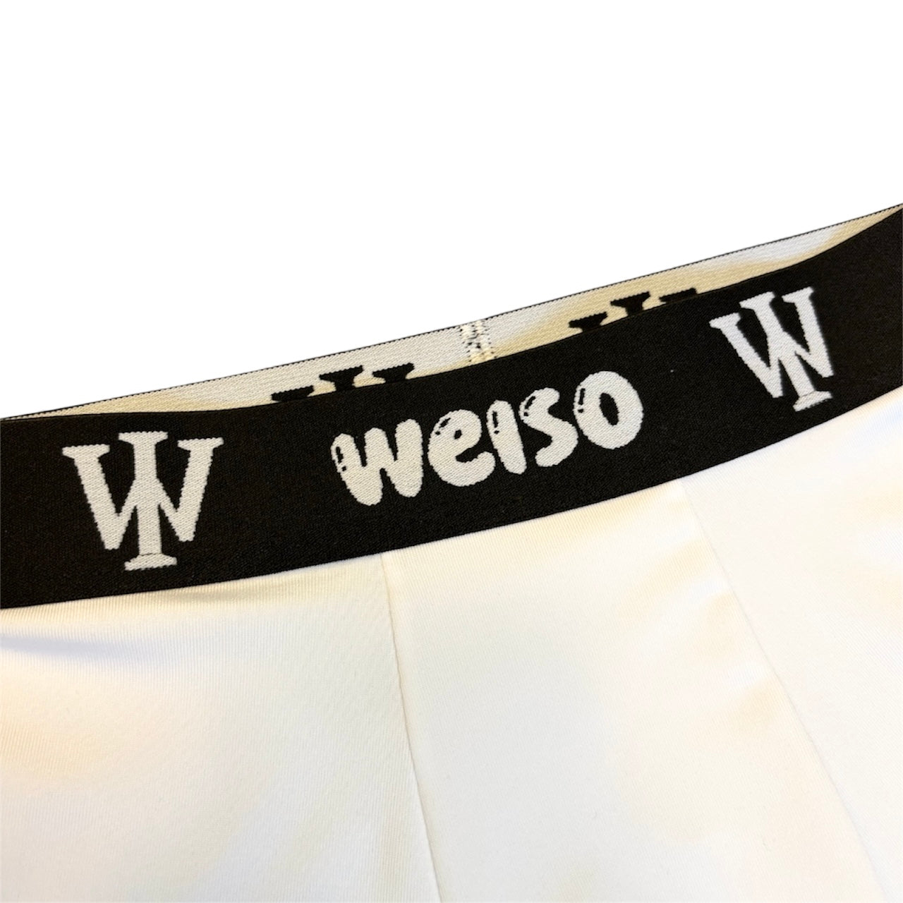 ONE LEG COMPRESSION PANTS (WHITE)