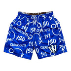BROWN & DARK BLUE ISO REVERSIBLE SHORTS