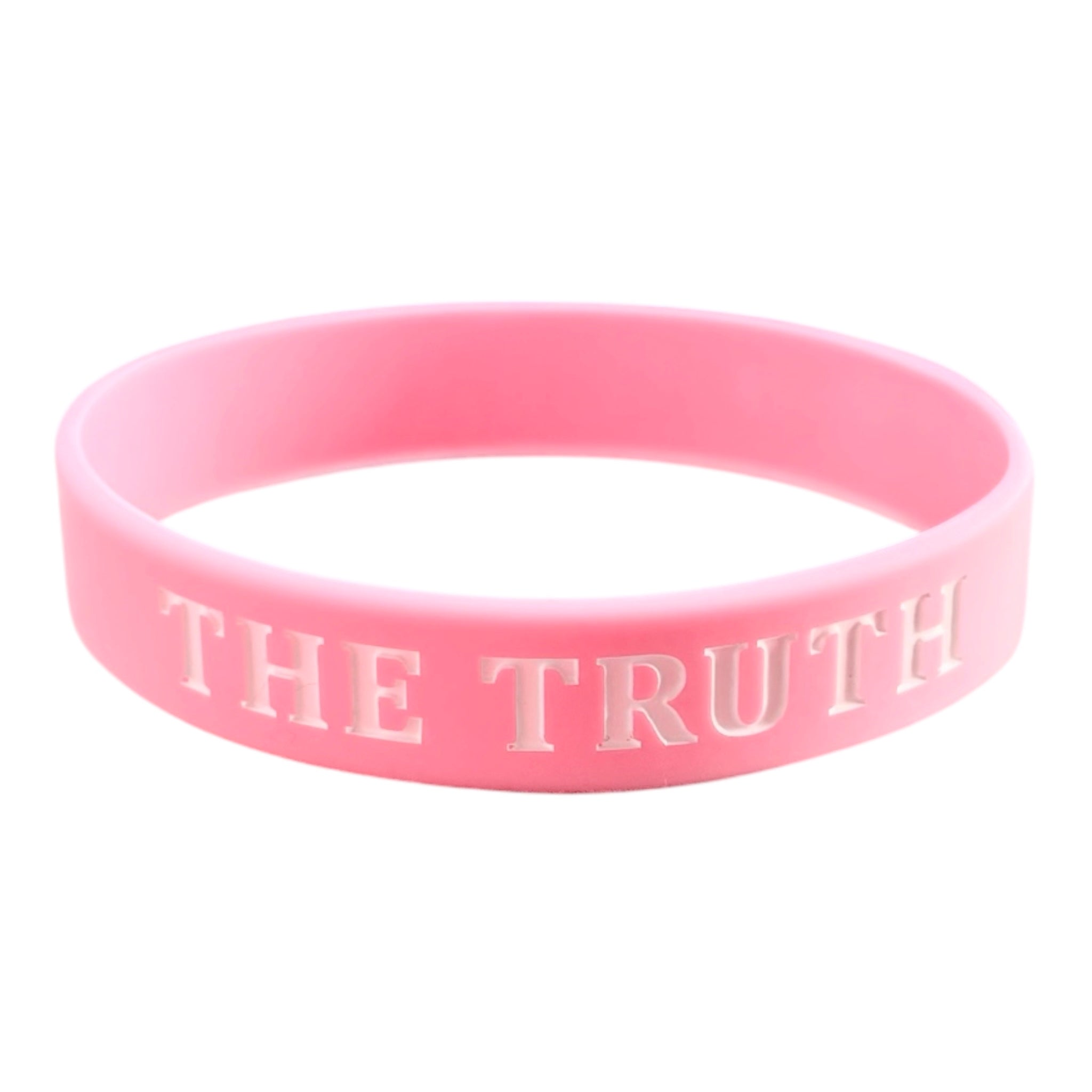 “THE TRUTH” WHITE WRISTBAND