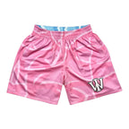 PINK & BLUE REVERSIBLE SHORTS