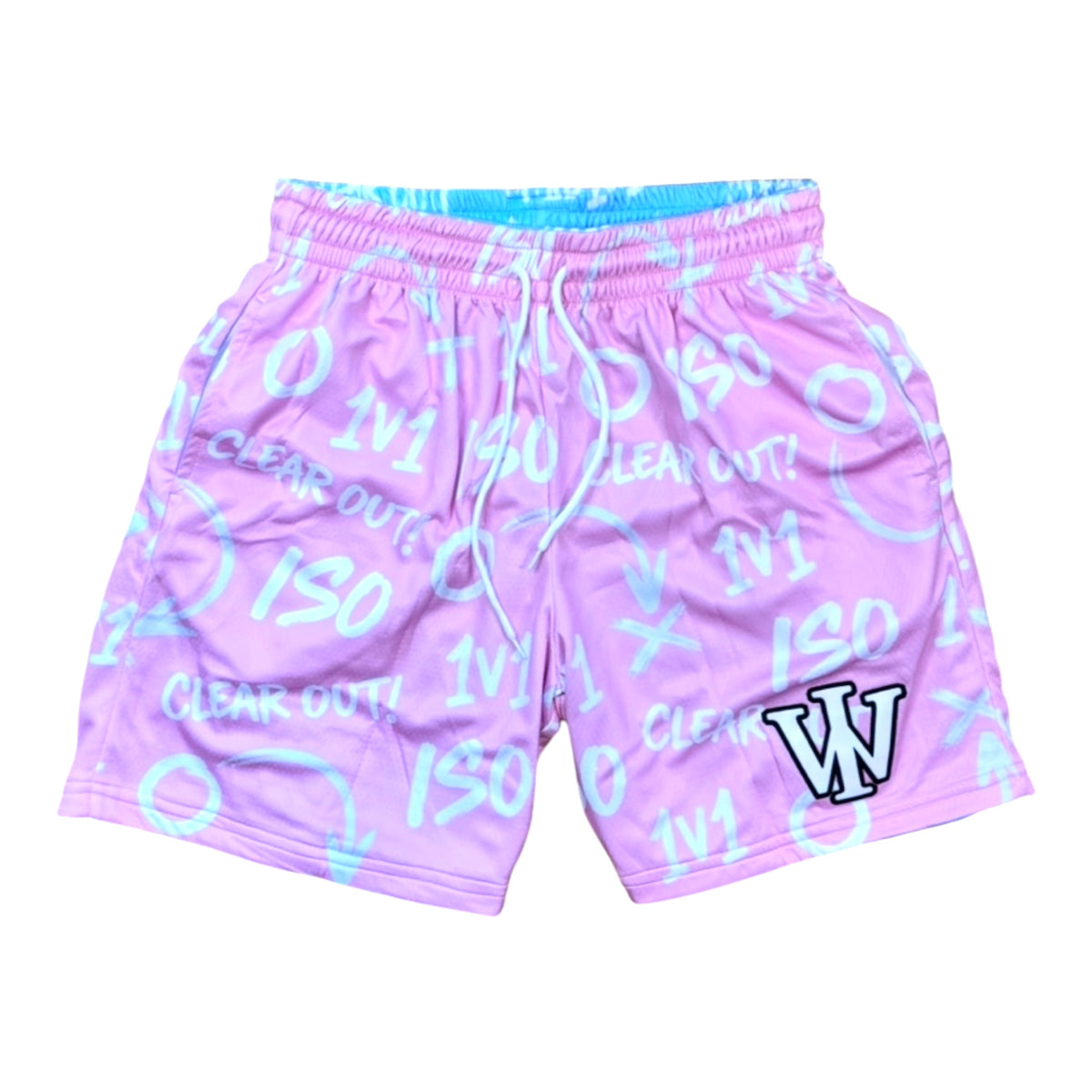 BLUE & PINK ISO REVERSIBLE SHORTS