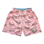 PINK & BLUE MAMBA REVERSIBLE SHORTS