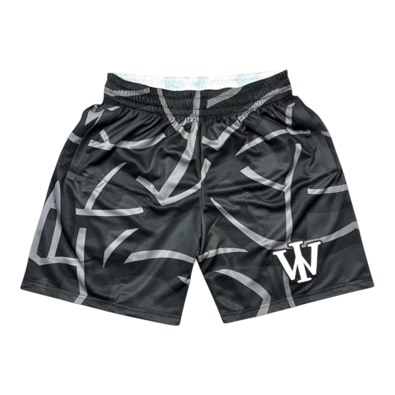 BLACK & WHITE REVERSIBLE SHORTS