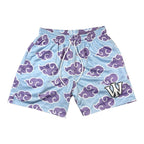PURPLE & BLUE CLOUD REVERSIBLE SHORTS