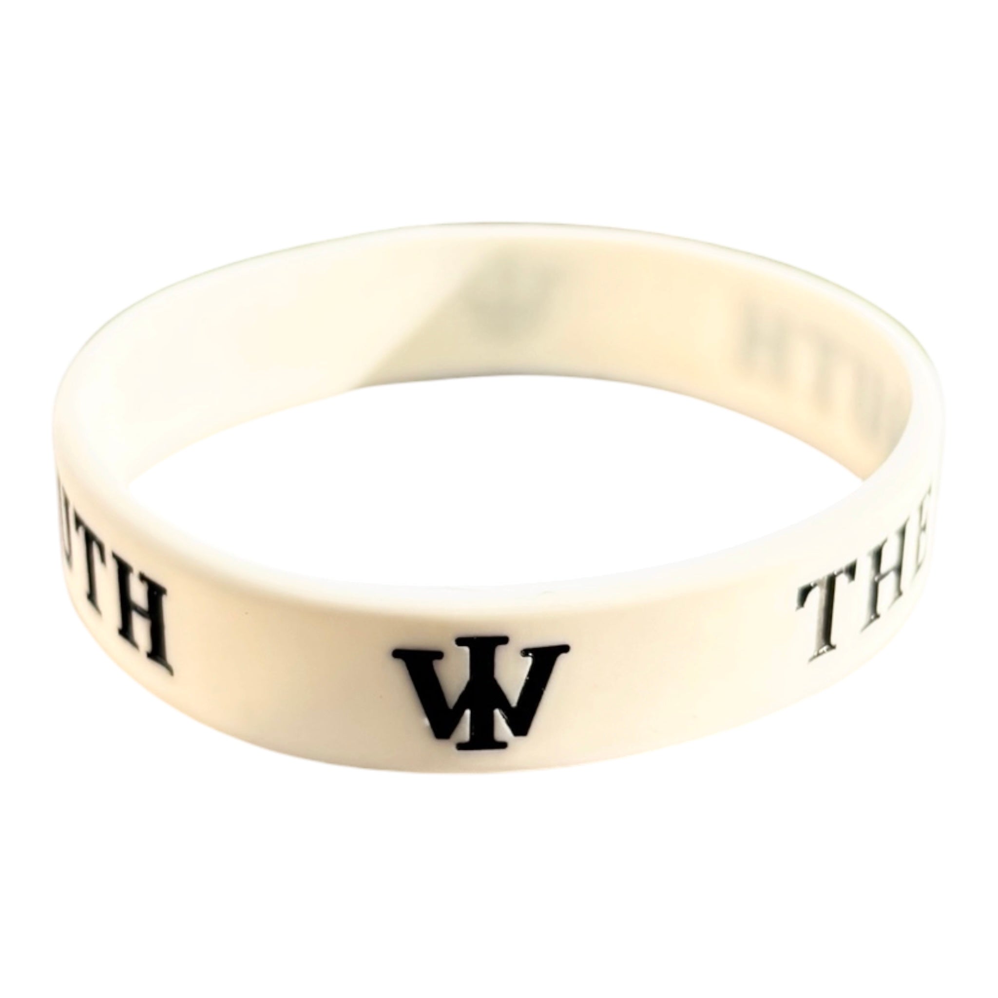 “THE TRUTH” WHITE WRISTBAND