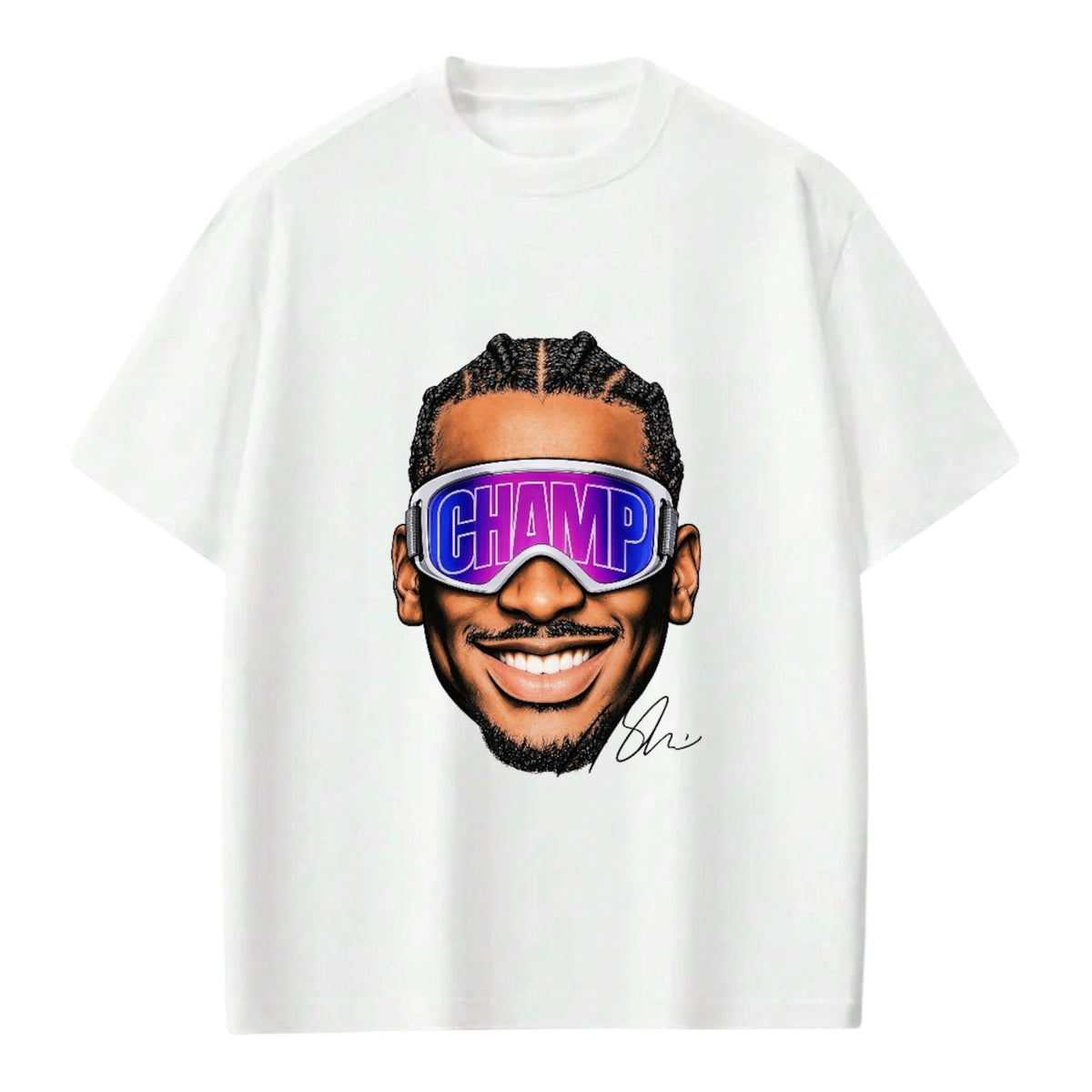 SHAI CHAMP GRAPHIC T-SHIRT