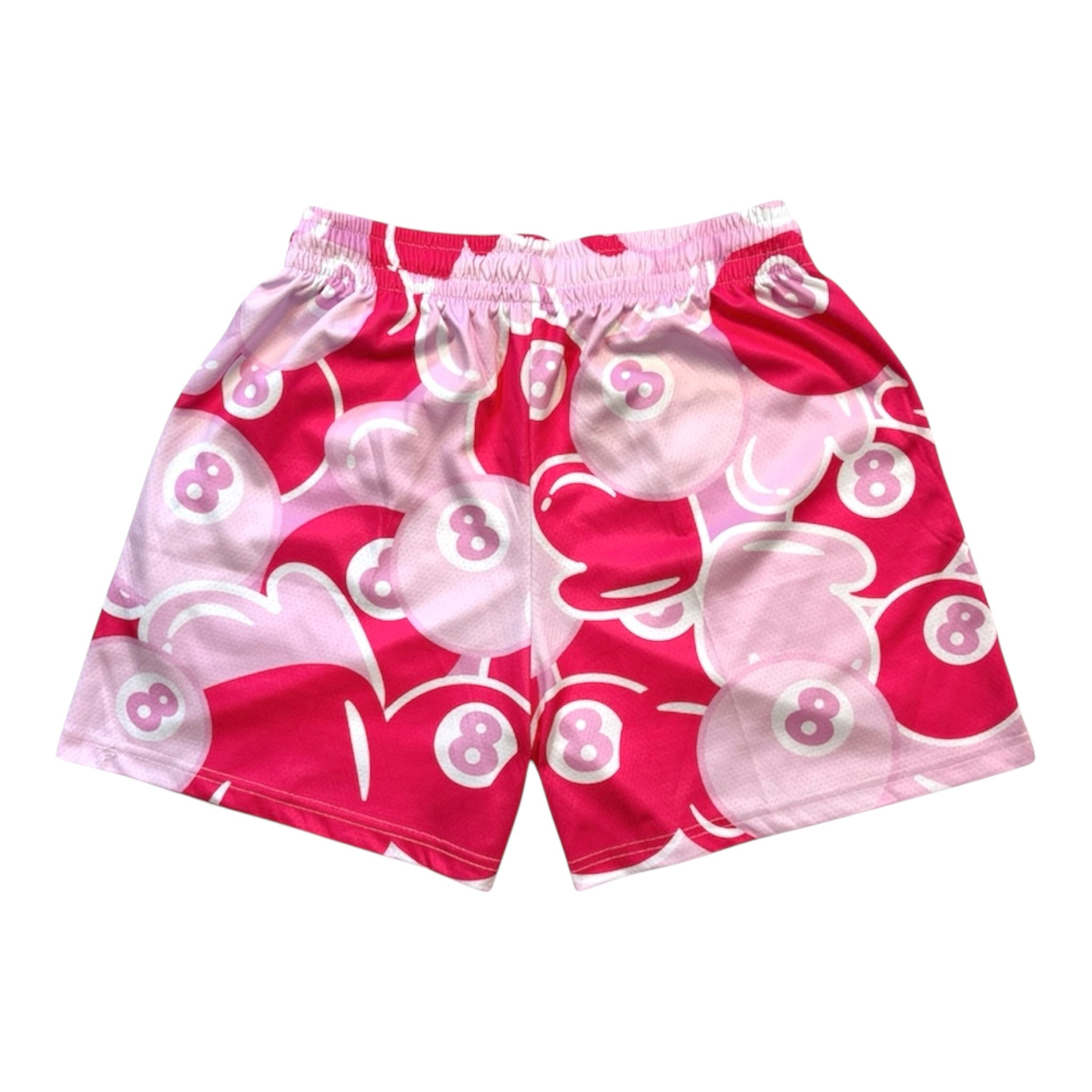 PINK 8 BALL SHORTS