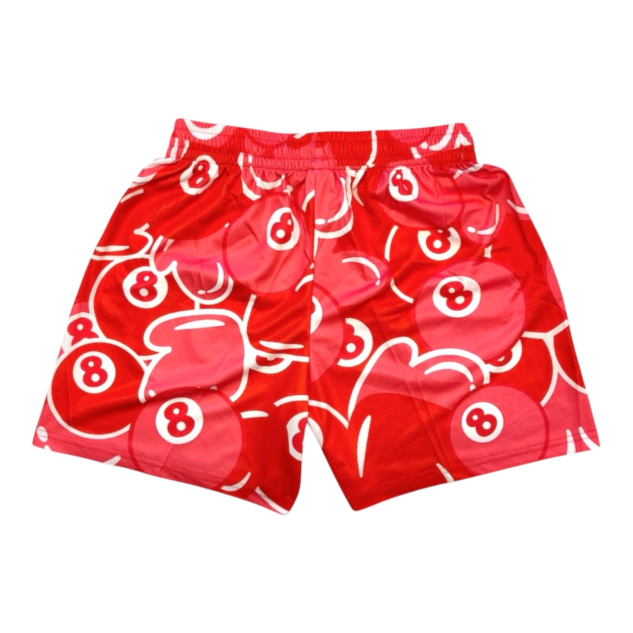 RED 8 BALL SHORTS