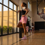 PINK & BLUE REVERSIBLE SHORTS