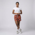 BLACK & RED CLOUD REVERSIBLE SHORTS
