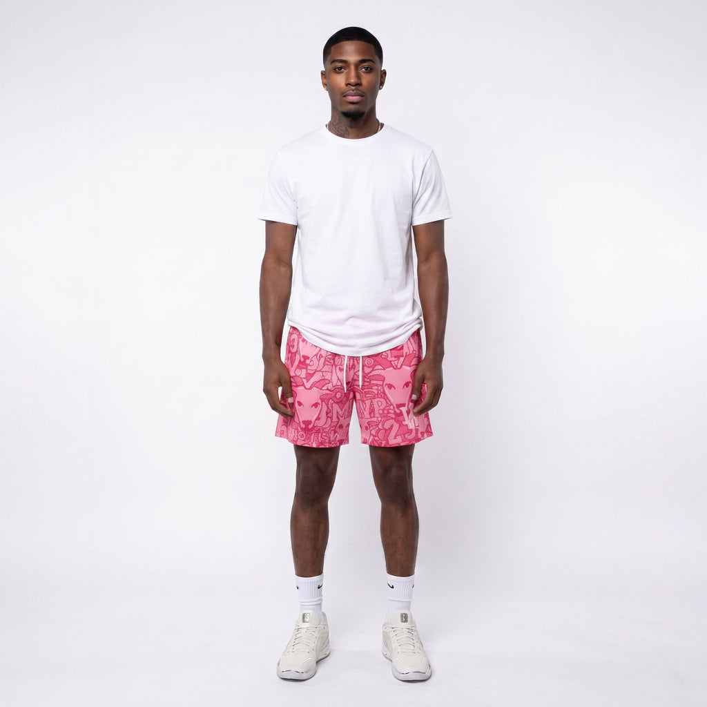 PINK GOAT SHORTS