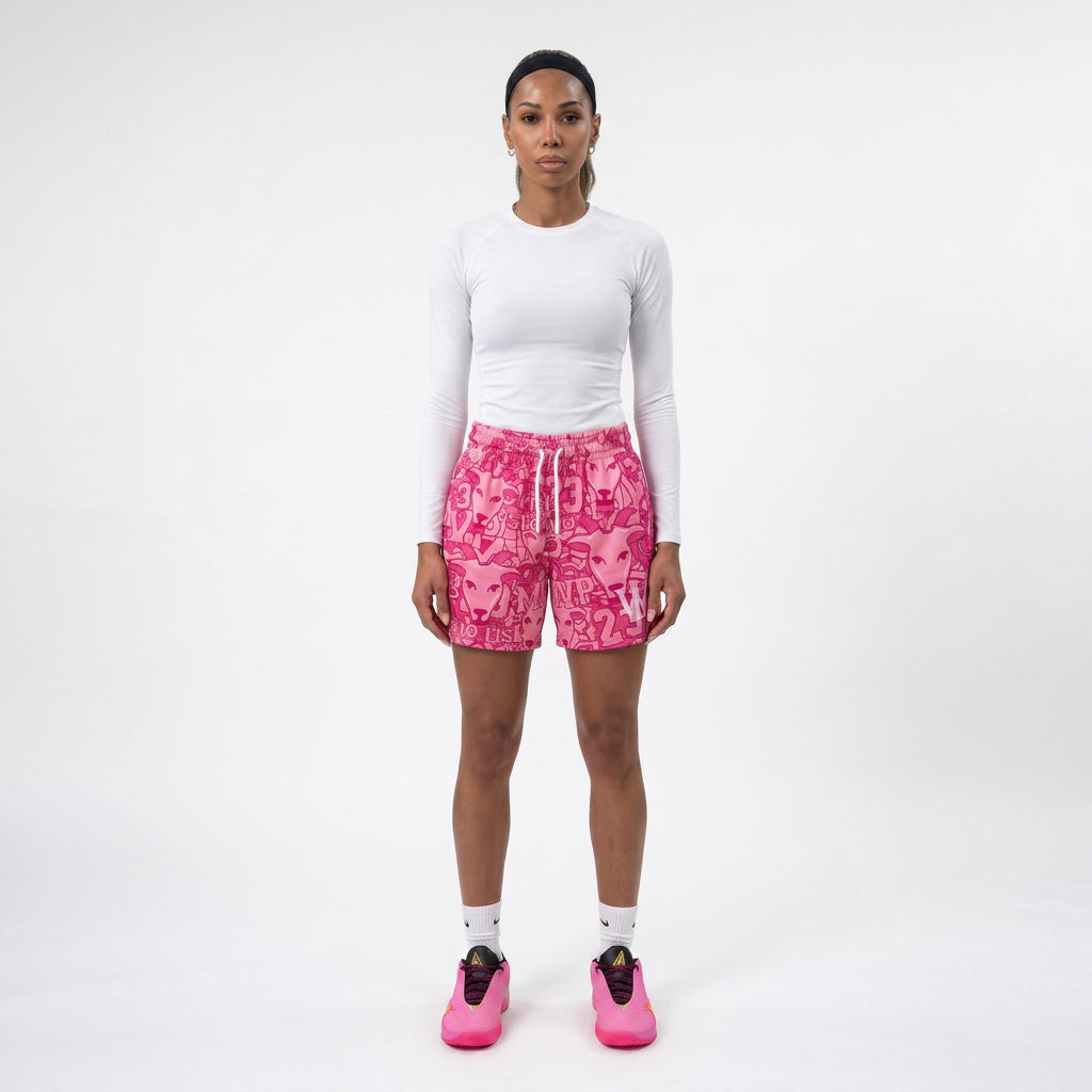 PINK GOAT SHORTS