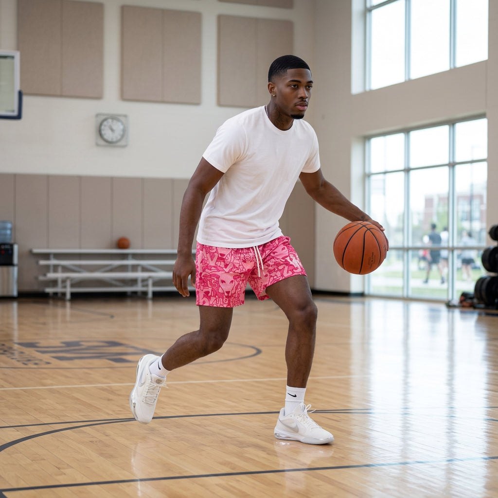 PINK GOAT SHORTS